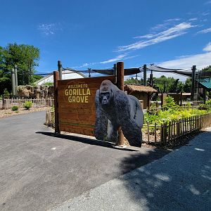 Franklin Park 7/22 - Gorilla Grove entrance