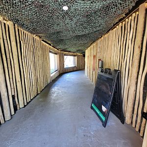 Franklin Park 7/22 - Gorilla Grove, hall under/between outdoor areas