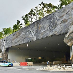 Gateway into Mandai Wildlife Reserve