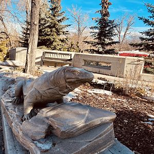 Zoo Art - Komodo Dragon