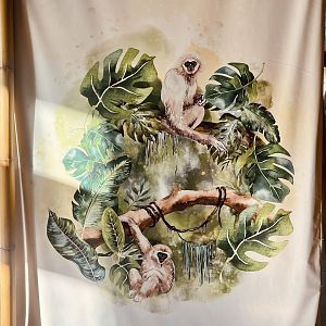 Zoo Art - “Silk” Painting - I Love These