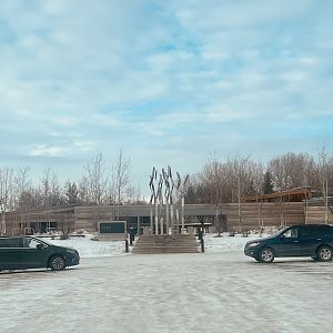 Zoo Parking and Entrance