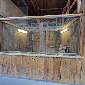 Beardsley 7/22 - Farmyard, empty? barn exhibit