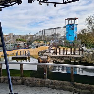 Sea lion enclosure - View from show seats