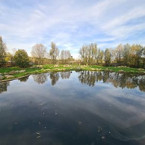 First polar bear enclosure