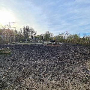 First Indian Rhinoceros enclosure