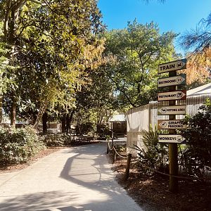 Pathway through the zoo