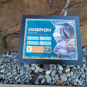 Elmwood Park - Harmony Hideaway, signage example outside building