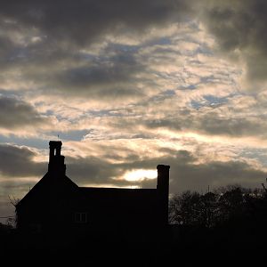 'Arty' shot of the old farm house/discover centre