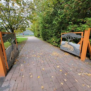 Parc Safari - Gates to feline area