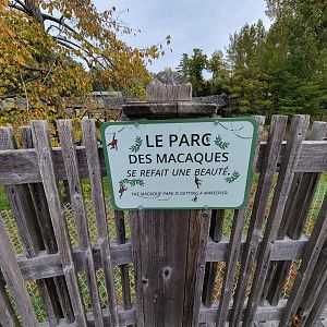 Parc Safari - Olduvai Walkway, Japanese macaques, the park is getting a makeover