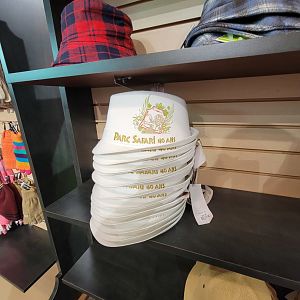 Parc Safari - 40th anniversary fedoras (it's now their 50th anniversary...)