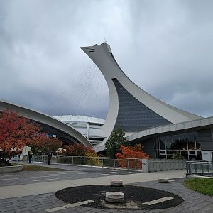 Biodôme Montréal - Front of the Biodôme, next to Montreal Tower / Olympic Stadium