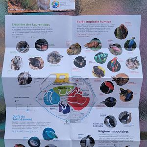 Biodôme Montréal - Map!