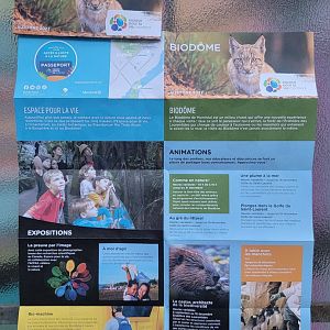 Biodôme Montréal - Map!