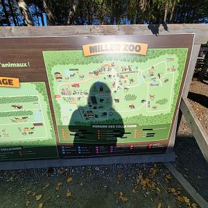 Miller Zoo - Map, roughly correct