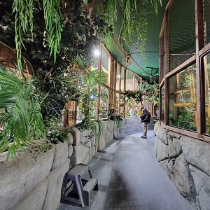 Miller Zoo - Pavillon Exotique, looking back towards entrance