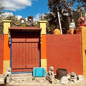 “Asian” themed maintenance access