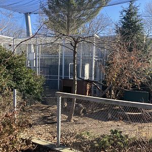 Cage inside Nature’s Neighborhoods Aviary