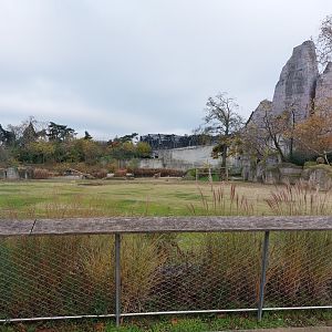 African savanna with stunning background