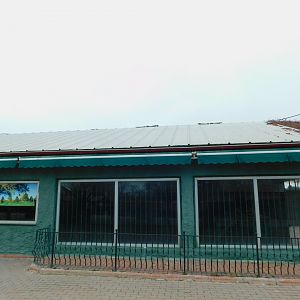 Tiger Shelter at the Karatay Zoo
