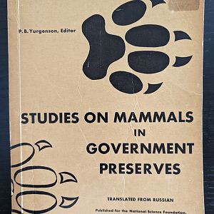 Studies on Mammals in Government Preserves