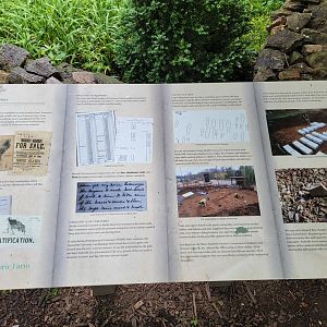 Nashville Zoo 5/22 - Grassmere Plantation, slave cemetary info
