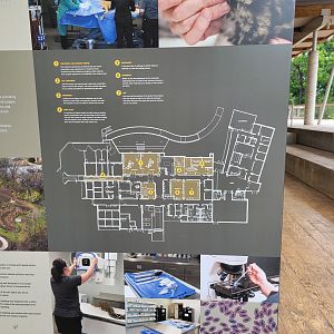 Nashville Zoo 5/22 - Healthcare Veterinary Center, building map