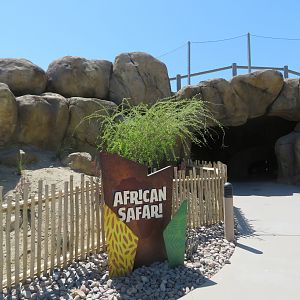 African Safari Entrance
