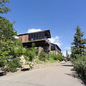 Path below Restaurant Row
