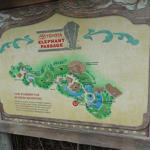 Toyota Elephant Passage Map