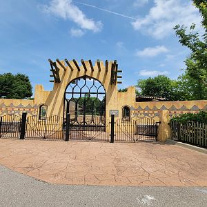Louisville 5/22 - Gate to Asian and African elephants