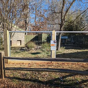 New glass windows at the Nile Crocodile exhibit
