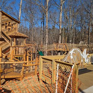 Completed tree house addition
