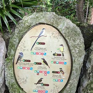 Main Aviary - signage