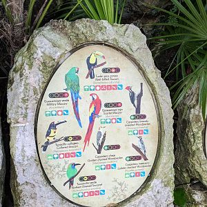 Main Aviary - signage