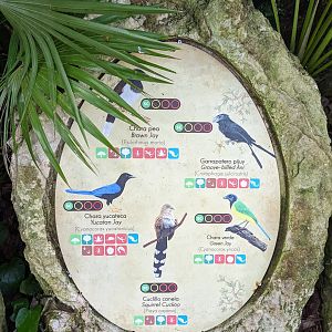 Main Aviary - signage