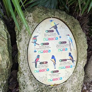 Main Aviary - signage