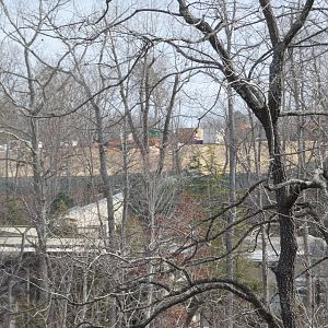 View of Asia construction from North America Plaza
