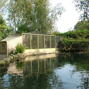 Aviary and Trout Lake at Birdland 19/09/09