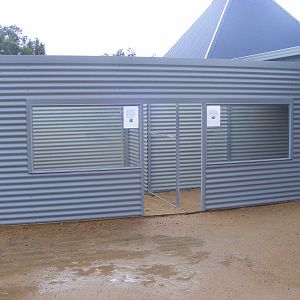 Unfinished Small Monkey Exhibits - September, 2009