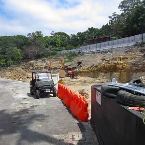 Construction of the new Reptile House
