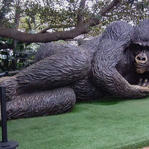 Gorilla statue
