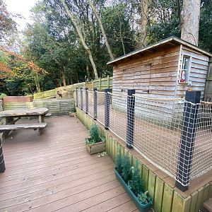 Seating area adjacent to Meerkats 111222