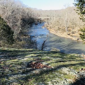 Deep River from top of Faith Rock