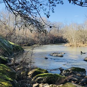 View of Deep River and Faith Rock