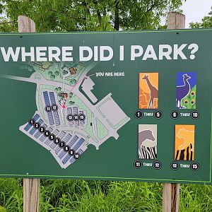 Cincinnati Zoo 5/22 - The parking lot