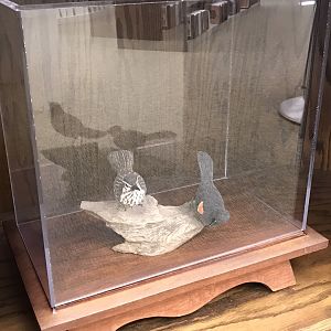 Randolph County Public Library: Red-winged Blackbird Carvings