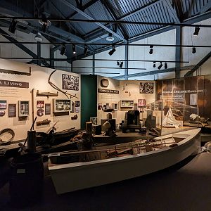 North Carolina Estuarium - People and the Pamlico display