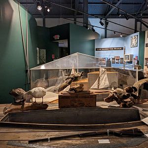 North Carolina Estuarium - People and the Pamlico display